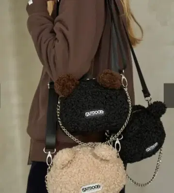 [ 새상품 ] OUTDOOR 베어백 / 블랙