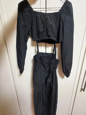 Ray BEAMS 블랙 셋업