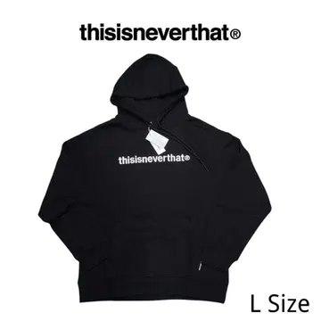 thisisneverthat 후드 부착 후드티 로고 자수