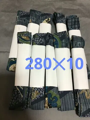 모스린 초장척 허리끈 모음 5