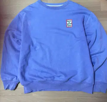 have a good time 맨투맨 보라색