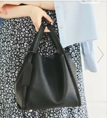 [ 택 포함 미사용품 ] 카슈카슈 소프트 가죽 토트백