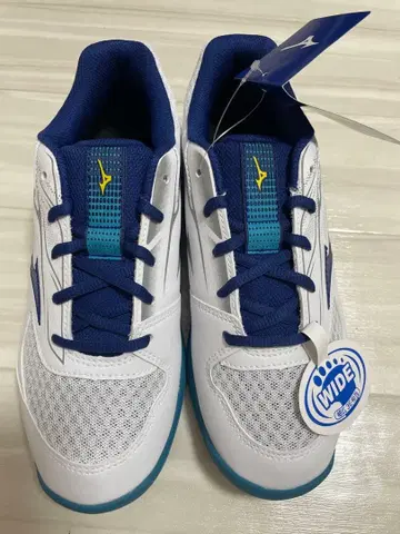 [새상품] Mizuno 여성용 테니스화 와이드 사이즈 24.5cm