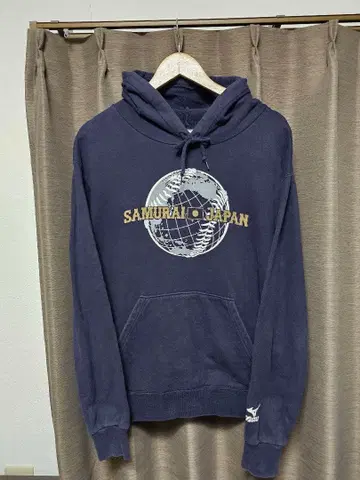 사무라이 재팬 후드티 야구 미즈노제
