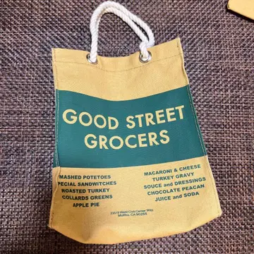 GOOD GRIEF! GOOD STREET GROCERS 에코백