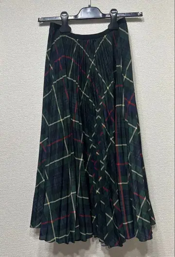 폴로 랄프로렌 플리츠 스커트 체크