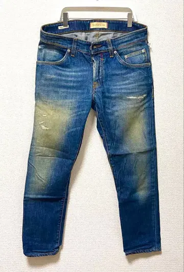 SIVICLIA 스트레이트 데님 블루