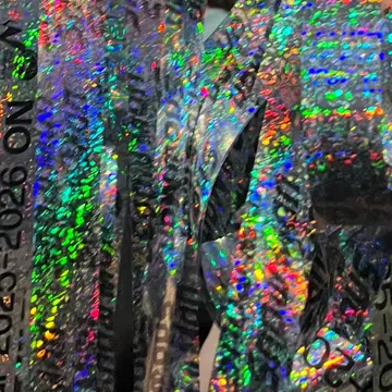 SnowMan ON 돔 투어 은색 테이프 은색 종이 조각 낙하물