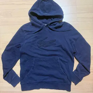 [ 초인기 ] LACOSTE 라코스테 네이비 후드티 M