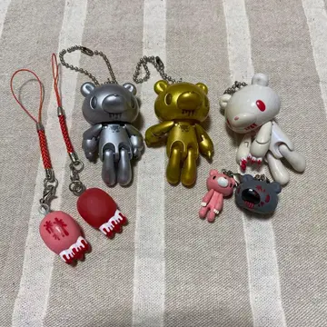 GLOOMY 무기력 키체인 & 기타 스트랩 세트