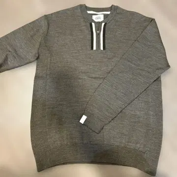 UNITED ARROWS & SONS 그레이 니트 스웨터