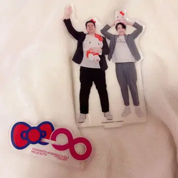 요시모토 레인보우 아크릴 스탠드 코미디언 키티