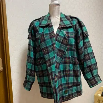 ALDA MODA ROBERTA 자켓 체크 무늬 9호