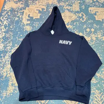 USN 리플렉터 후드티 USNAVY 트레이닝 미군 방출품 L