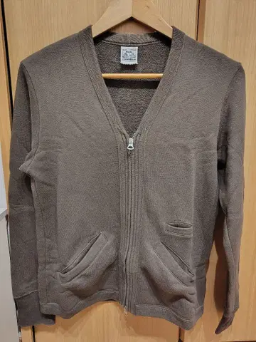 LOOPWHEELER 100% 코튼 가디건 S 사이즈