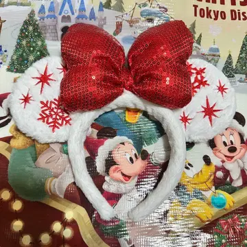 디즈니 머리띠 크리스마스 미니 미니 마우스 2015