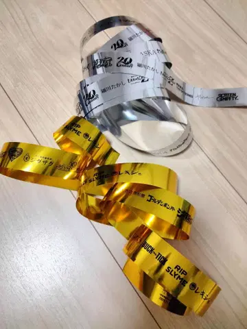 키시단 만박 2025 2DAYS 은색 테이프(은색 금색)