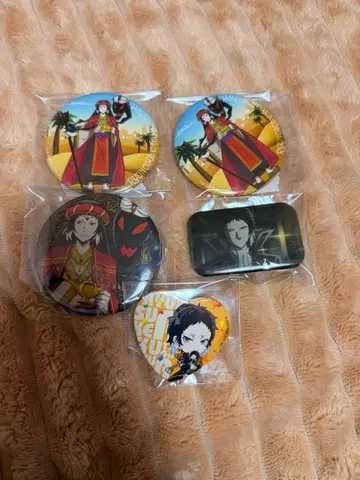 문호 스트레이독스 아쿠타가와 류노스케 캔 배지 복권