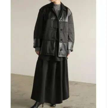 CLANE 클라네 LEATHER SWITCHING OVER JACKET