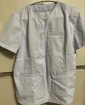 JILL STUART 의료용 상의 M 사이즈 라이트 블루