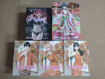 인기 피규어 5개 세트 고양이, 키타가와 마린, 리즈, 위치워치