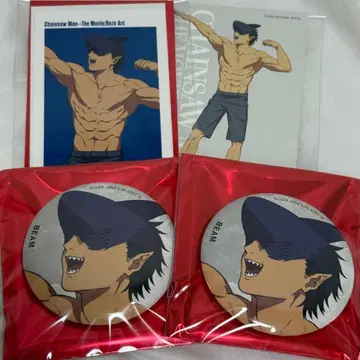 체인소 맨 레제 편 베이스 야드 도쿄 빔 캔뱃지 아트 스티커