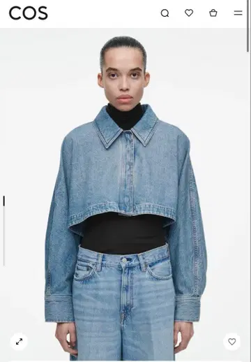 COS 데님 자켓