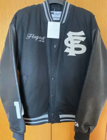 FLAGSTUFF 플래그스태프 바시티 자켓 M Majestic