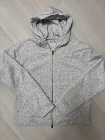 ZARA 남성용 더블 지퍼 후드티 M