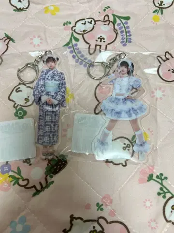 iLiFE! 무도관 아이스 아크릴 키링 유카타 2개