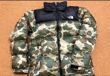 THE NORTH FACE 다운 자켓 카모플라쥬 레어 정품