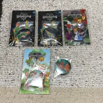 킹덤하츠 캔뱃지 세트