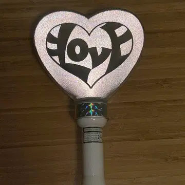 =LOVE 이코러브 초기 응원봉 하트