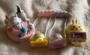 치이카와 (먼작귀) 토벌 피규어, 종이상자 워치, 블랑코 2세트