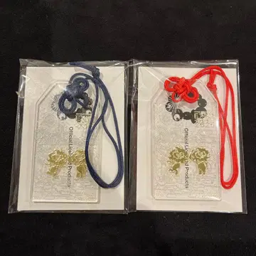 [네이비 끈] [한정품] 미야쿠미야쿠 아크릴 부적 (금박)