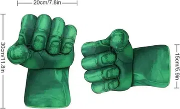 헐크 그로브 봉제 인형 키즈 복싱 트레이닝 그로브 코스프레