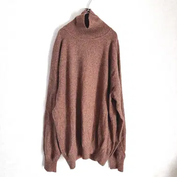 후카키 캐시미어 100% L L 사이즈 스웨터 브라운