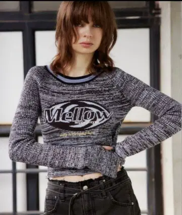 완판템 SLY 멜란지 로고 JQ TOPS