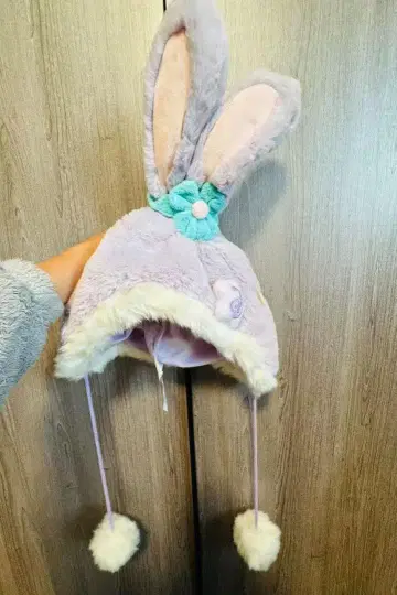 상하이 디즈니 스텔라 루 복슬복슬 팬캡 모자 팬캡 복슬복슬