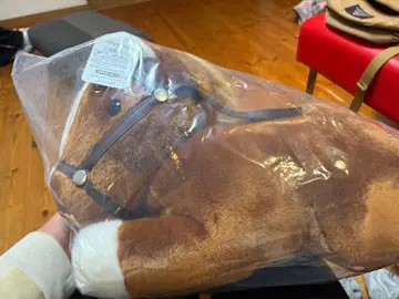 도쿄 서러브레드 말 봉제 인형