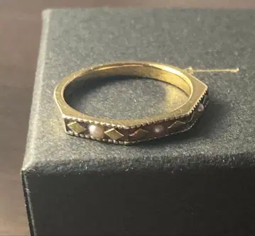 ete 시드 펄 실버 반지