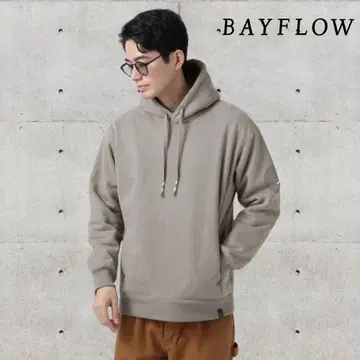 BAYFLOW 페이크 스웨이드 후디 후드티 보아 베이플로우