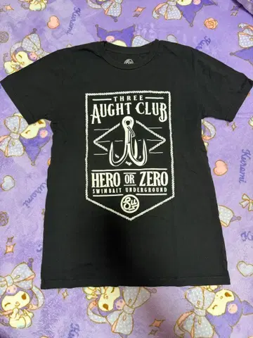 스윔베이트 T셔츠 블랙 S사이즈