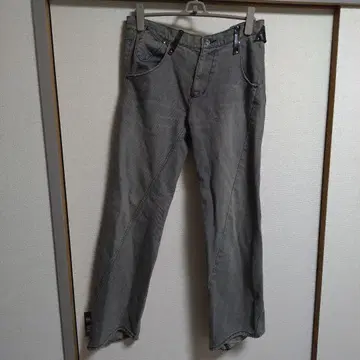 GOMME HOMME 고무오무 데님 디자인 컷 유즈드 가공 y2k