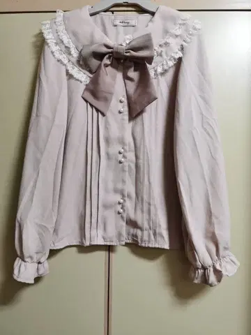 앙크루즈 핑크 블라우스