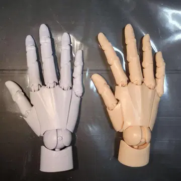 코토부키야 1/2 핸드 모델/R 2개 세트 완성품