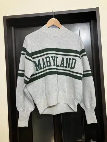 부기우기 boogie-woogie 로고 니트 맨투맨