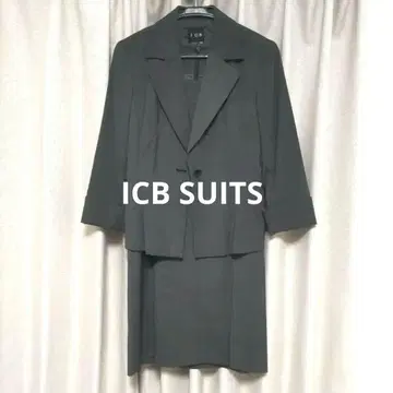 ICB 다크 그레이 스커트 수트 상하의 세트