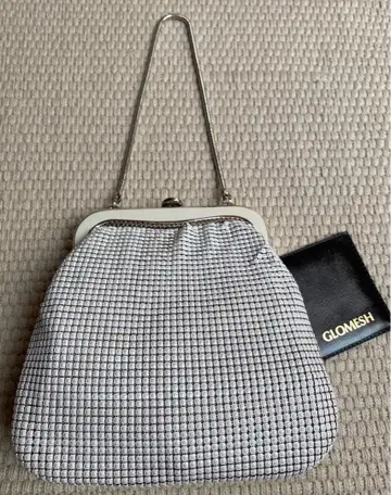 GLOMESH 실버 메쉬 파티 백 크리스마스 결혼식