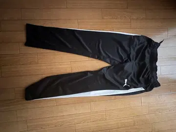 Puma 블랙 트랙 팬츠 M